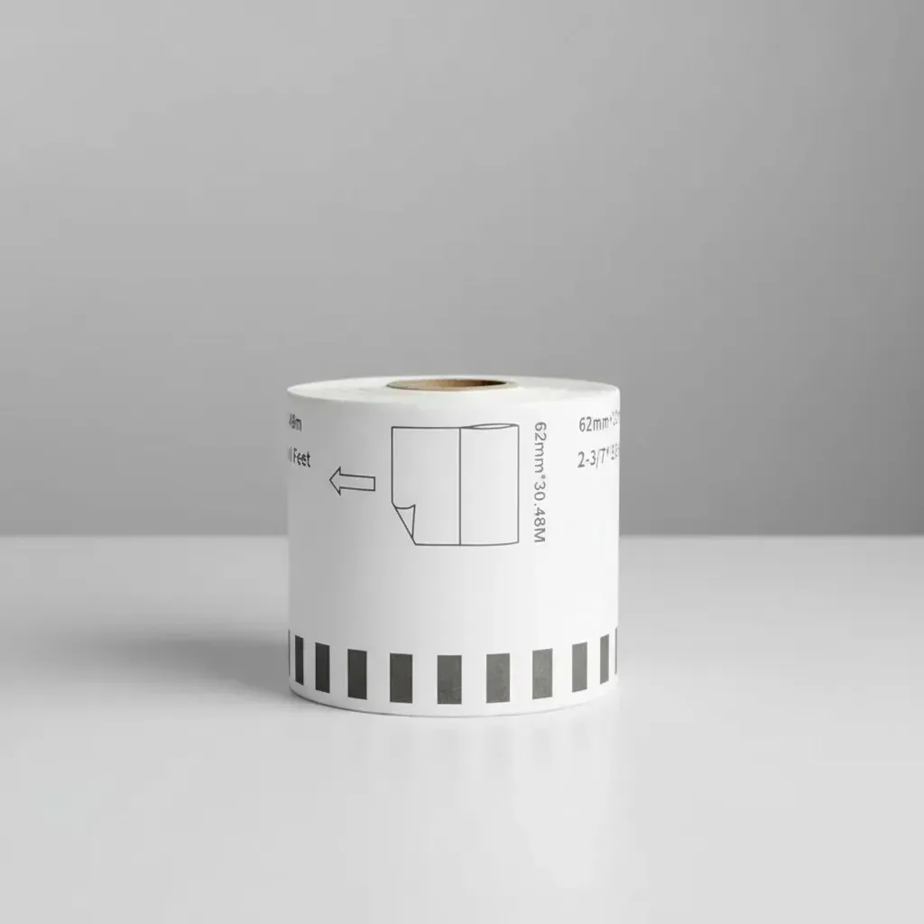 Rollo continuo Brother DK-2205 62 mm StorreEtiquetas