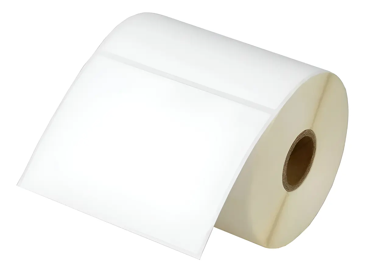 Rollo de etiquetas térmicas 6x4 cm para código de barras